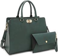 👜 dasein women's fashion shoulder handbags and matching wallets for totes - enhanced seo logo
