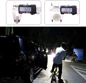 img 2 attached to Maodaner 4 PCS Universal Wireless Car Door LED Warning Light Lights & Lighting Accessories