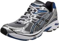 asics gt 2140 onyx golden men's running shoe, us size logo