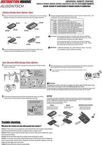 img 2 attached to ASONPAO G953EV-P2 953EV-P2 Universal Remote Control for Chamberlain/Liftmaster/Sears Craftsman/Genie/Linear Garage Door Openers (2Pack)