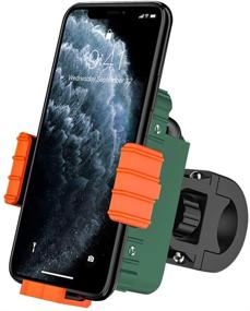 img 4 attached to 🚲 Convenient and Versatile SanLead Bike Phone Mount with Charging Compartment for 2.44"-3.54" Mobile Phones: 360° Rotation, Ideal for Bicycles, Motorcycles, E-Bikes, and Cycling Sports