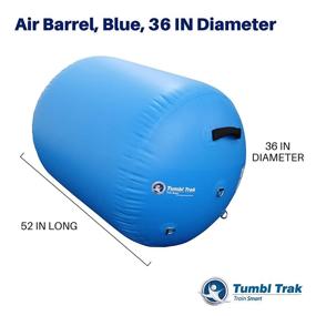 img 3 attached to Tumbl Trak Air Barrel, Blue, 36in: Ultimate Training Accessory