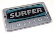 car chrome sticker surfing cbedi surf logo