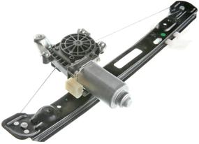 img 1 attached to A-Premium Power Window Regulator with Motor Replacement - Ford Focus 2000-2007 Rear Right Passenger Side