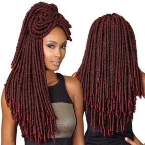 img 2 attached to Synthetic Crochet Braids Senegal Dreadlocks