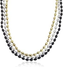 img 1 attached to Ожерелье Amscan Beads Mardi Silver