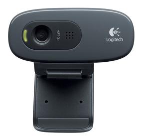img 4 attached to Logitech HD Webcam C270: Crisp 720p Widescreen Video Calling & Recording (960-000694), Lightweight and Portable at 3.15 lb.