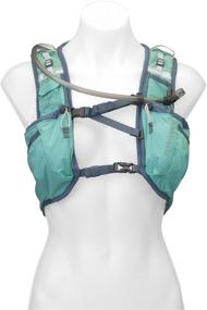 img 3 attached to 🏃 Nathan Women’s Hydration Pack/Running Vest - VaporAiress: Stay Hydrated for Running, Marathon, Hiking, Outdoors, and Cycling with 2L Water Bladder