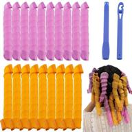 magic curlers spiral rollers styling hair care logo