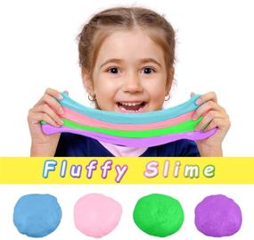 img 2 attached to 👍 Certified Fluffy Slime: Scented, Non-Sticky, and Fun