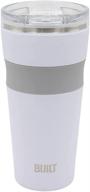 built 24 oz shasta - double wall vacuum insulated ☕️ stainless steel tumbler for coffee and water, featuring easy-to-clean flip lid логотип