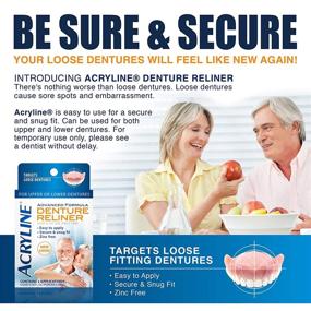 img 1 attached to Acryline Advanced Formula Denture Reliner