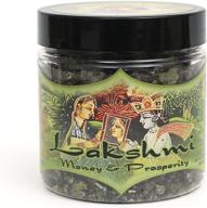 💰 prabhuji's gifts lakshmi resin incense blends - handmade incense for spiritual atmosphere, money & prosperity - 2.4 oz jar логотип