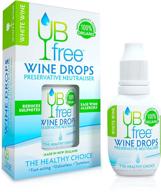 🍷 ubfree wine sulfite eliminator - natural and discreet solution to a wine wand or filter - relish allergy-free white wine - crafted in new zealand - 1 pack logo