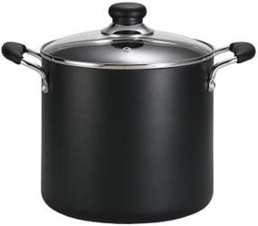 img 4 attached to 🍲 T-fal Soup, Stock Pot, 8 Quart Nonstick - Dishwasher Safe, Charcoal Black