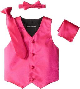 img 2 attached to High-Quality Satin Boys' Suits & Sport Coats by American Exchange: Perfect for Little Toddlers