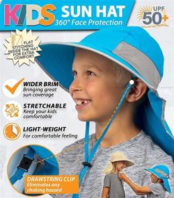 img 3 attached to 🎣 Discoverer Kids - GearTOP Fishing Hats for Boys and Girls, Sun Hats with UV Protection, Ages 5-13