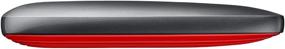 img 2 attached to Samsung X5 Portable SSD 1TB Thunderbolt 3 External SSD - Gray/Red (Model MU-PB1T0B/AM)