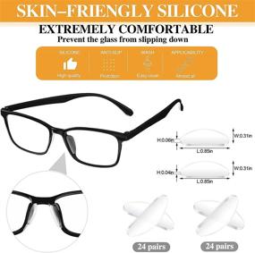 img 3 attached to Eyeglasses Silicone Anti Slip Protectors Sunglasses
