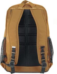 img 2 attached to 🎒 Carhartt Legacy Standard Work Backpack: Durable Carhartt Brown Design with Laptop and Tablet Storage