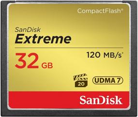img 3 attached to Boost Your Speed with SanDisk 32GB Extreme CompactFlash Memory Card UDMA 7 - Up to 120MB/s (Model SDCFXSB-032G-G46)