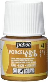 img 3 attached to PEBEO Porcelaine 150 Gold China Paint - 45 ml Bottle