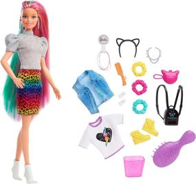 img 1 attached to 👗 Transform Barbie's Style with Color Changing Scrunchies and Accessories