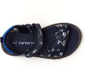 img 1 attached to 👟 Сандалии Carters Boys' Victor Navy - Превосходная SEO-оптимизация мальчиковой обуви