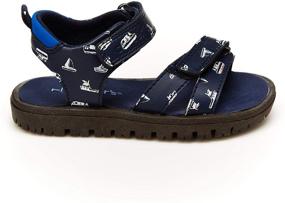 img 3 attached to 👟 Сандалии Carters Boys' Victor Navy - Превосходная SEO-оптимизация мальчиковой обуви