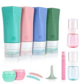 img 4 attached to 🧴 Squeeze Approved Toiletries: The Ultimate Travel Toiletry Containers