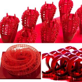 img 3 attached to 🖨️ SHINE SING 3D Printer Resin: LCD UV-Curing Resin 405Nm Standard Photopolymer Resin for LCD 3D Printing - 500g, Transparent Red