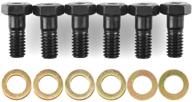 enhance your vehicle's performance with arp 150-2201 high performance clutch cover/pressure plate bolt kit in black logo