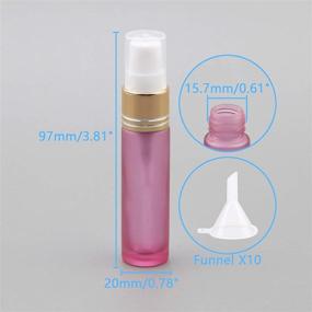 img 3 attached to NewZoll Droppers Atomizer Essential Cosmetic