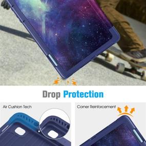 img 1 attached to Fintie Slim Case for Samsung Galaxy Tab S6 Lite 📱 10.4'' 2020 Model SM-P610/SM-P615: Built-in S Pen Holder, Smart Stand Cover