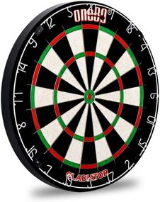 img 3 attached to 🎯 ONE80 Gladiator Dartboard: Maximum Scoring Potential and Less Bounce Outs with Top-Grade African Sisal and Sword Edge Staple Free Wire Spider