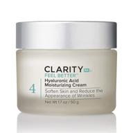 clarityrx better hyaluronic moisturizing packaging logo