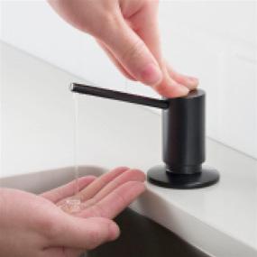 img 3 attached to 💎 Efficient and Stylish: Kraus KSD-41SS Stainless Steel Modern Soap Dispenser