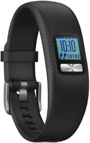 img 1 attached to Обновленный трекер активности Garmin VivoFit 4 с цветным дисплеем - размер Small/Medium: Улучшенный мониторинг фитнеса.