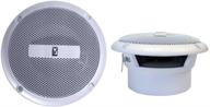 poly planar 211406 ma3013 speaker white logo