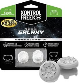 img 4 attached to 🌌 Enhance your Xbox gaming experience with KontrolFreek FPS Freek Galaxy White thumbsticks for Xbox One and Xbox Series X controllers