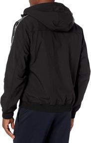 img 1 attached to 🧥 Premium Reebok Climb Jacket: Woven Charcoal Men's Clothing for Active Lifestyles