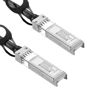 img 3 attached to High-Speed 10GbE SFP+ DAC Copper Cable for Dell Force10 CBL-10GSFP-DAC-3m - Reliable 3-Meter Gigabit Ethernet Twinax Cable