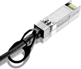 img 2 attached to High-Speed 10GbE SFP+ DAC Copper Cable for Dell Force10 CBL-10GSFP-DAC-3m - Reliable 3-Meter Gigabit Ethernet Twinax Cable