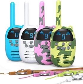 img 4 attached to 📞 GOCOM Walkie Talkies For Kids: Enhance Communication and Fun!