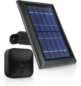 img 4 attached to Wasserstein Solar Panel with Internal Battery for Blink Outdoor & Blink XT2/XT Camera - 1-Pack, Black: Power and Convenience Combined