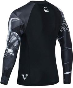 img 1 attached to HUGE SPORTS Wildling Series: Ultimate UV Protection Quick Dry Compression Rash Guard