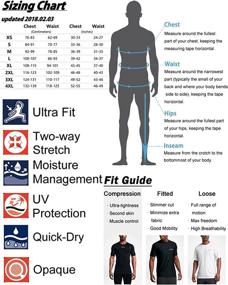 img 3 attached to HUGE SPORTS Wildling Series: Ultimate UV Protection Quick Dry Compression Rash Guard