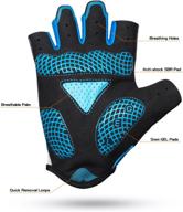 🧤 versatile vmfts cycling gloves: gel padded, fingerless and full finger sporting gloves for fitness, weightlifting, racing, training, climbing, riding, parkour, and running логотип