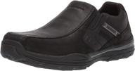 skechers mens elment brencen loafer black логотип