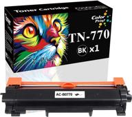 🖨️ colorprint compatible toner cartridge for tn-770: high yield black replacement for hl-l2370dw/mfc-l2750dw printers logo